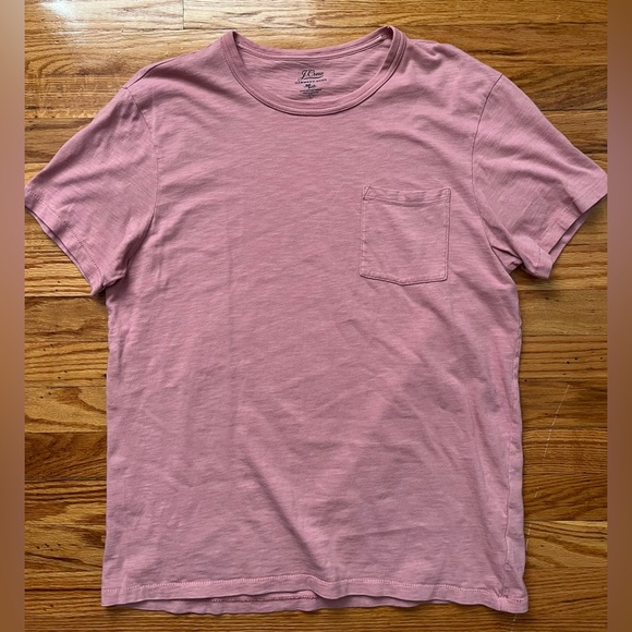 J Crew Garment Dyed Pocket T Shirt - Picture 1 of 4